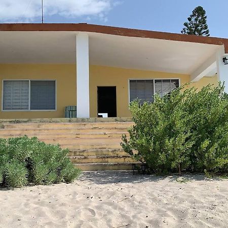 La Casa Amarilla Frente Al Mar Villa Chelem Kültér fotó